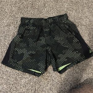 Gymshark Sport 5" Shorts - Fluo Lime Print